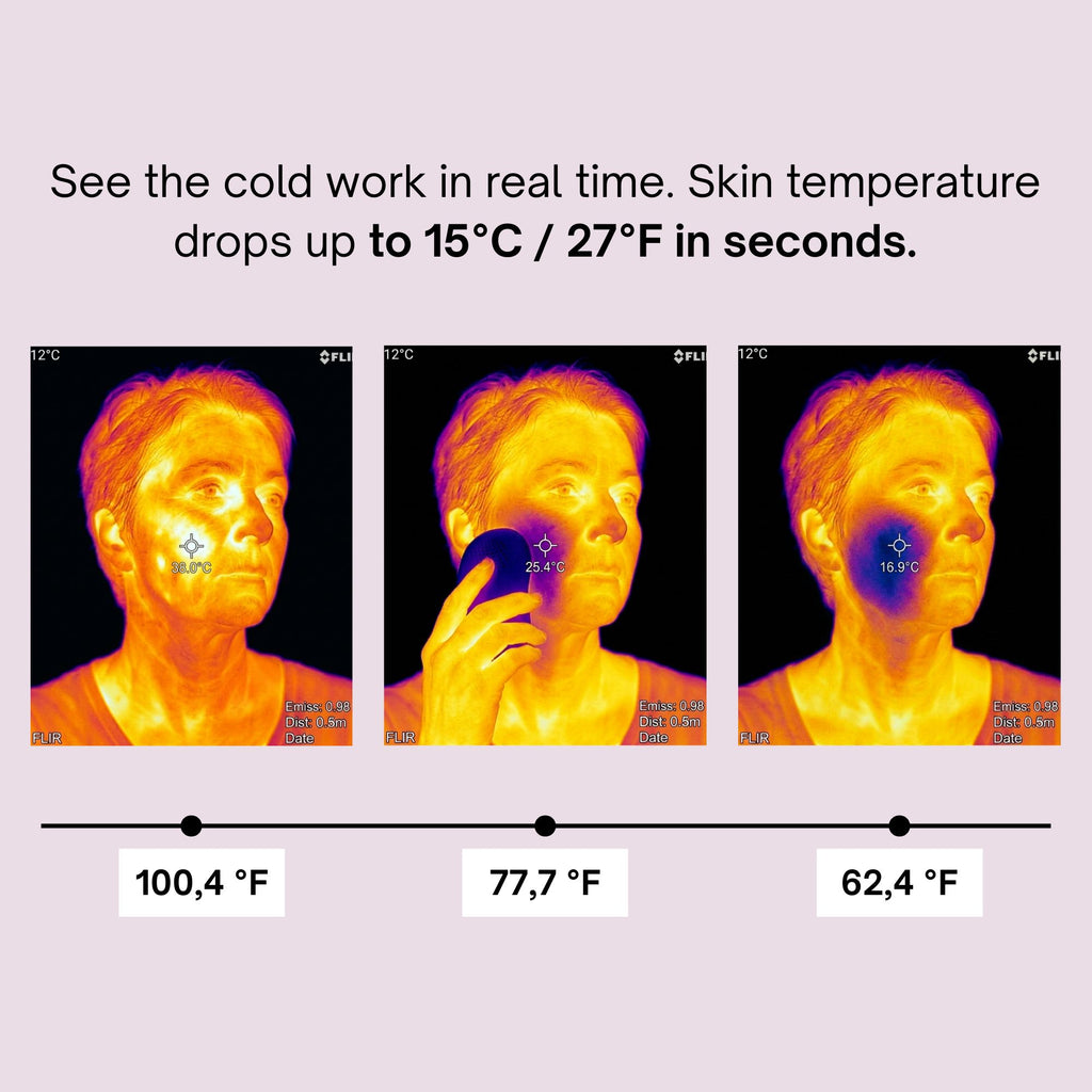 Healm, the portable cooling device Relieves hot flashes in 5 seconds